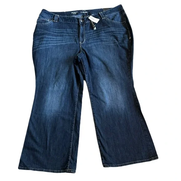 LANE BRYANT Distinctly Bootcut stretch jeans sz 26 Petite - 29” inseam - NWT! - Picture 8 of 9